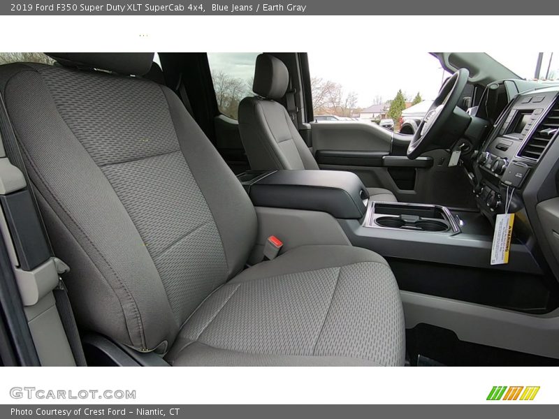 Blue Jeans / Earth Gray 2019 Ford F350 Super Duty XLT SuperCab 4x4