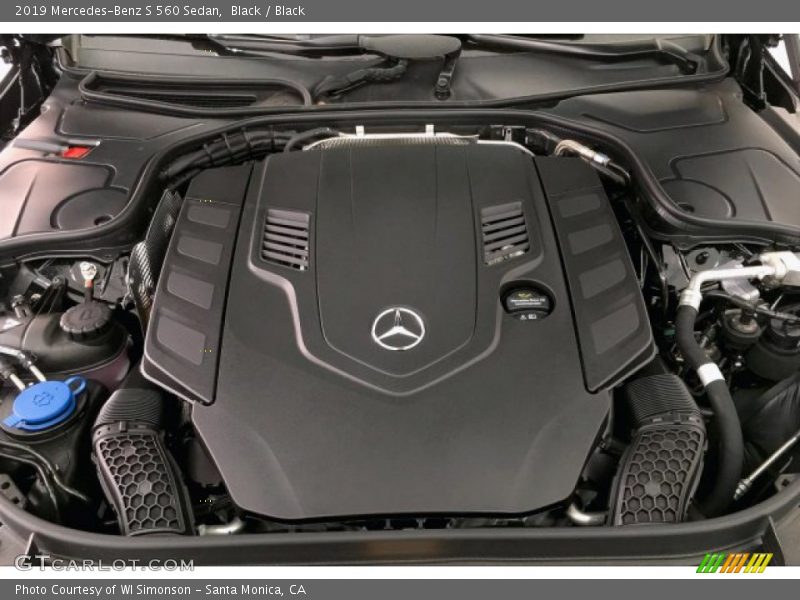Black / Black 2019 Mercedes-Benz S 560 Sedan