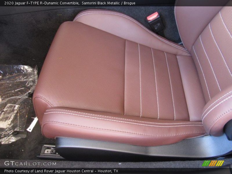 Front Seat of 2020 F-TYPE R-Dynamic Convertible