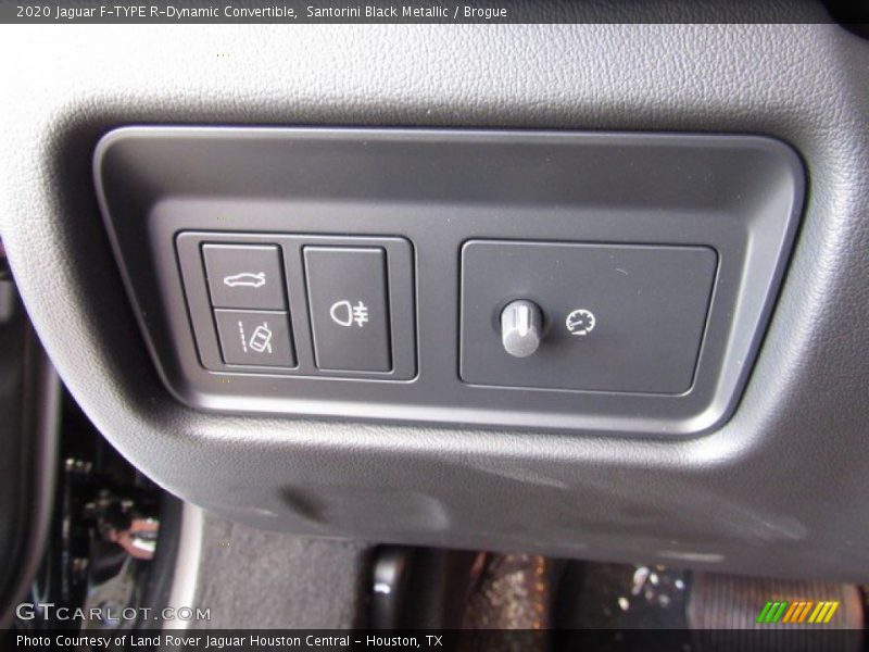 Controls of 2020 F-TYPE R-Dynamic Convertible
