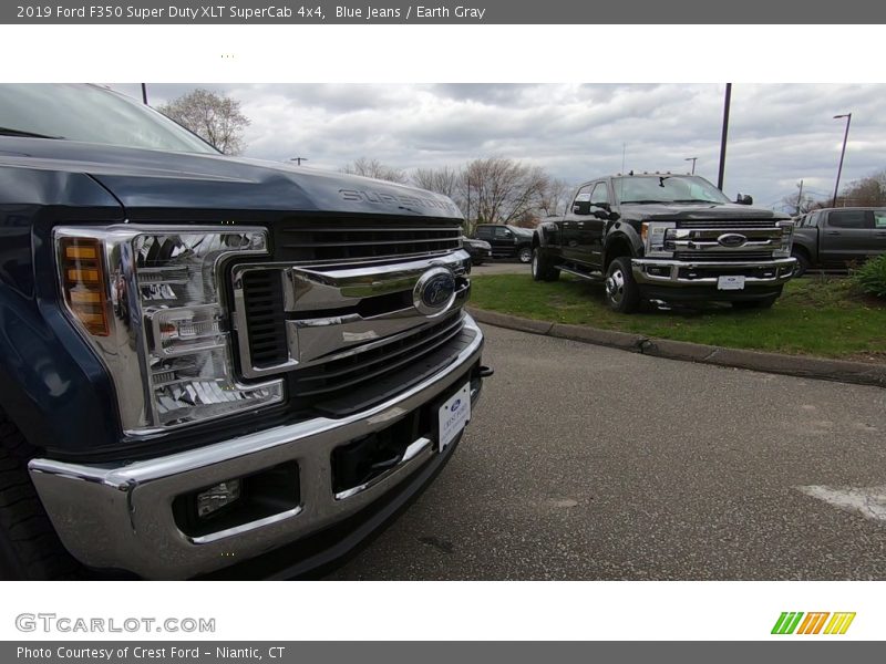 Blue Jeans / Earth Gray 2019 Ford F350 Super Duty XLT SuperCab 4x4