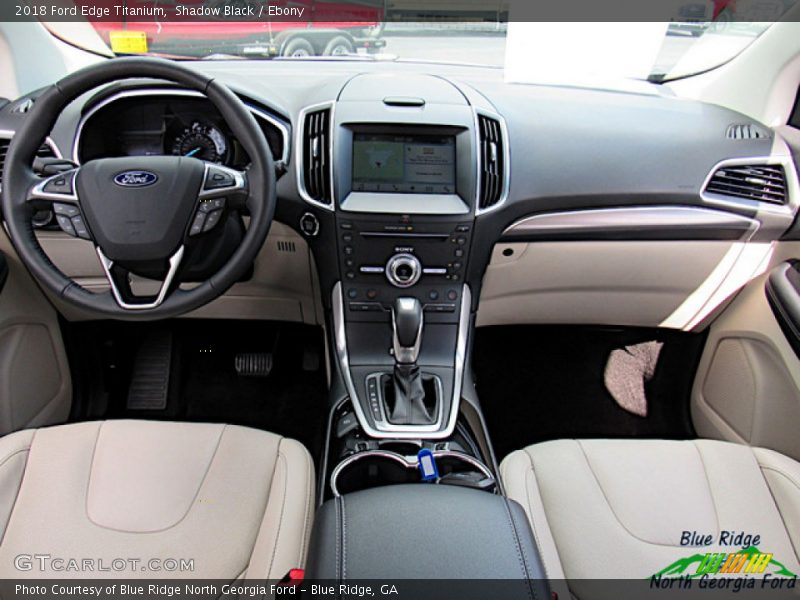 Shadow Black / Ebony 2018 Ford Edge Titanium