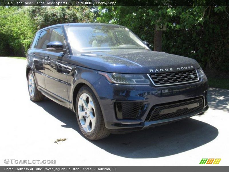 Loire Blue / Ebony/Ivory 2019 Land Rover Range Rover Sport HSE