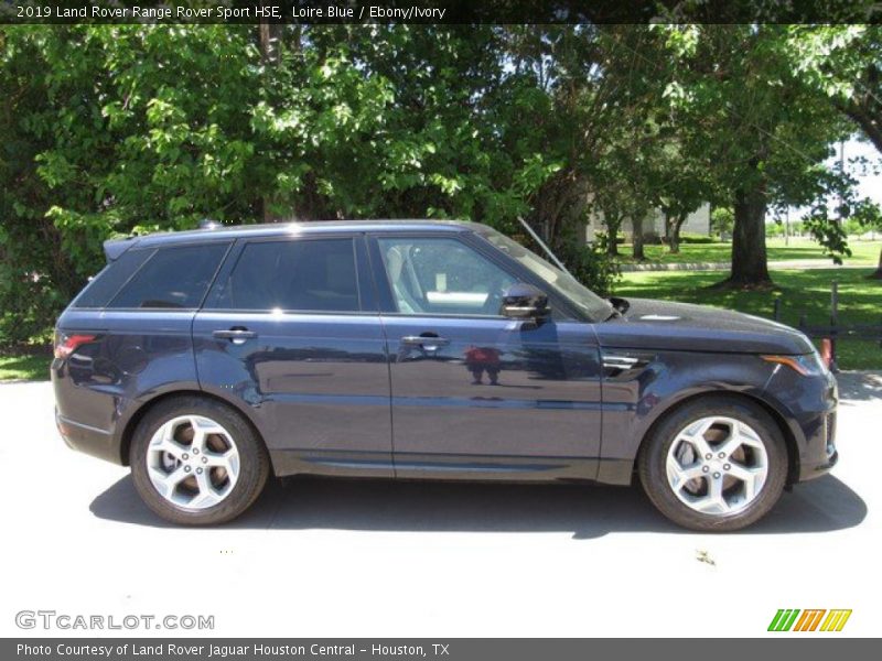 Loire Blue / Ebony/Ivory 2019 Land Rover Range Rover Sport HSE