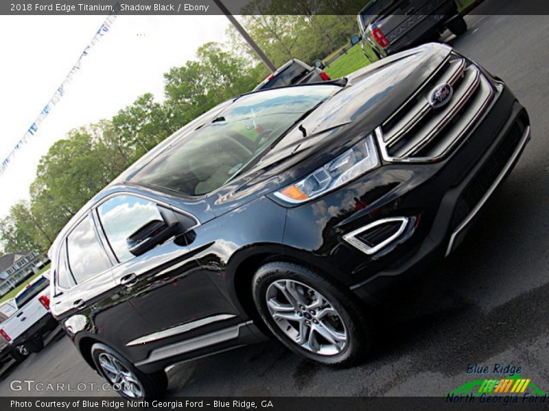 Shadow Black / Ebony 2018 Ford Edge Titanium