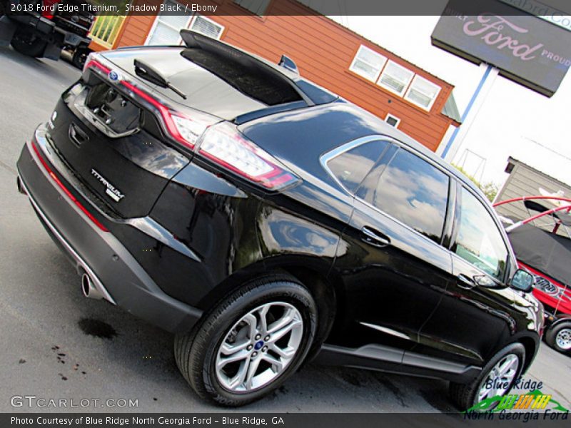 Shadow Black / Ebony 2018 Ford Edge Titanium