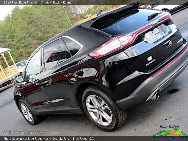 Shadow Black / Ebony 2018 Ford Edge Titanium
