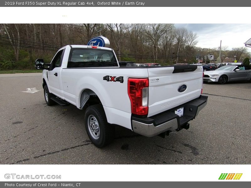 Oxford White / Earth Gray 2019 Ford F350 Super Duty XL Regular Cab 4x4