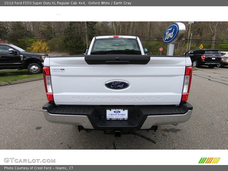 Oxford White / Earth Gray 2019 Ford F350 Super Duty XL Regular Cab 4x4