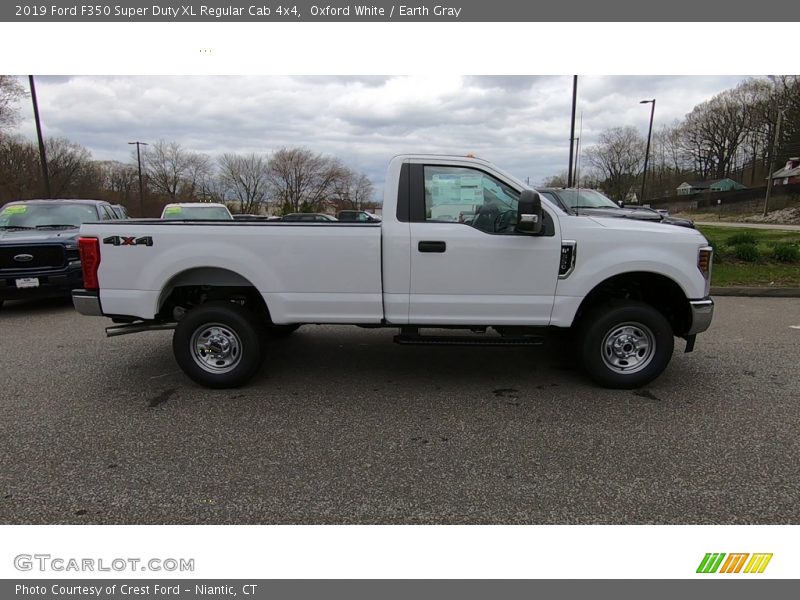 Oxford White / Earth Gray 2019 Ford F350 Super Duty XL Regular Cab 4x4