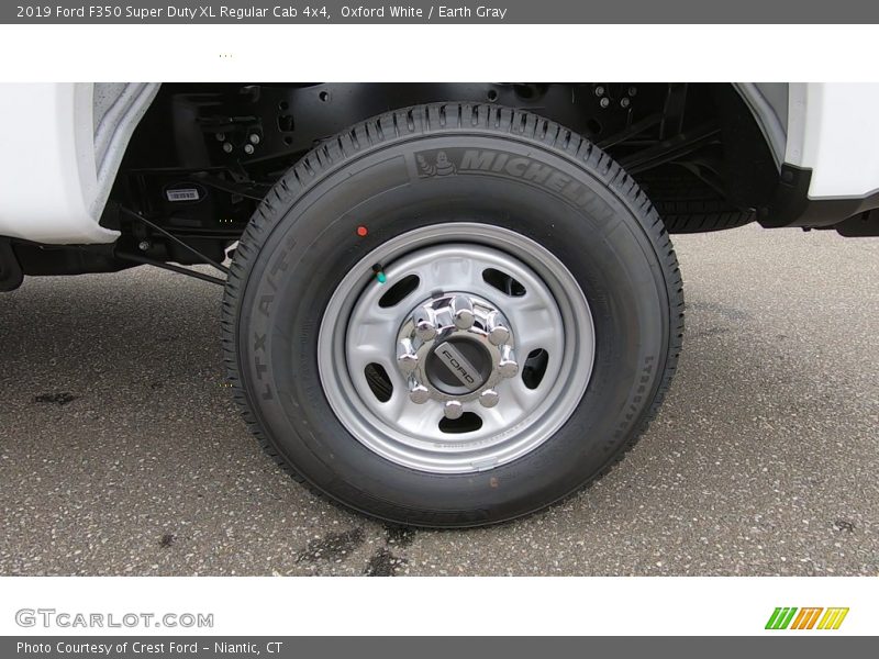 Oxford White / Earth Gray 2019 Ford F350 Super Duty XL Regular Cab 4x4