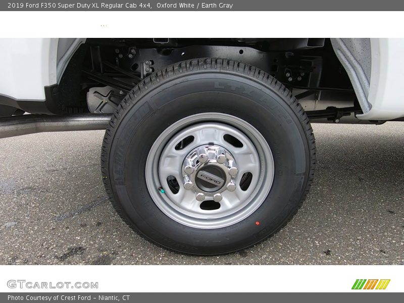 Oxford White / Earth Gray 2019 Ford F350 Super Duty XL Regular Cab 4x4