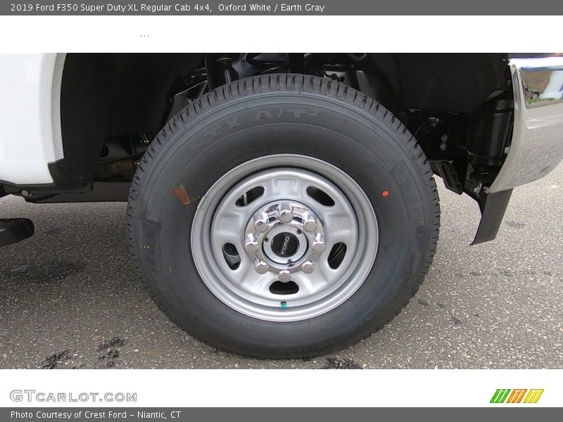 Oxford White / Earth Gray 2019 Ford F350 Super Duty XL Regular Cab 4x4