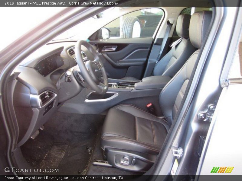 Corris Grey Metallic / Ebony 2019 Jaguar F-PACE Prestige AWD