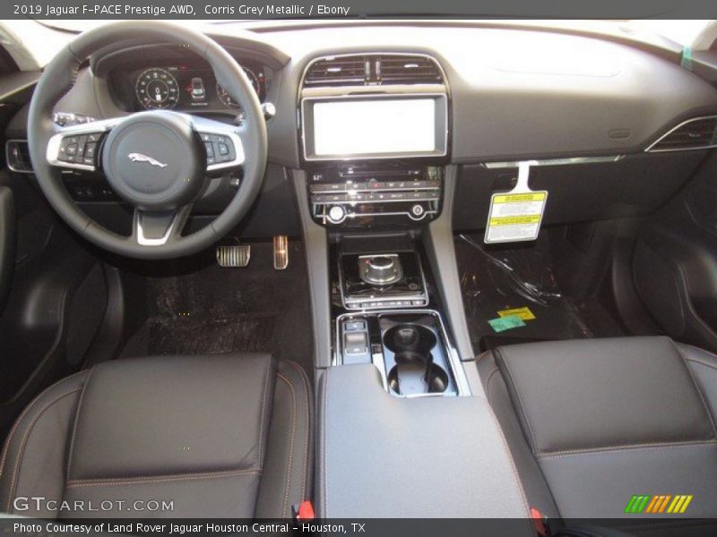 Corris Grey Metallic / Ebony 2019 Jaguar F-PACE Prestige AWD