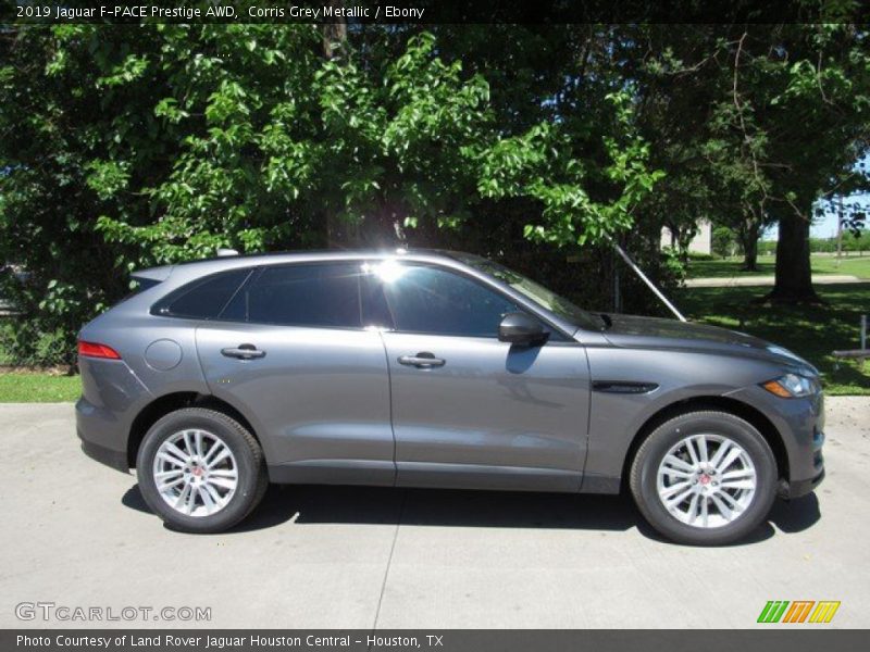 Corris Grey Metallic / Ebony 2019 Jaguar F-PACE Prestige AWD