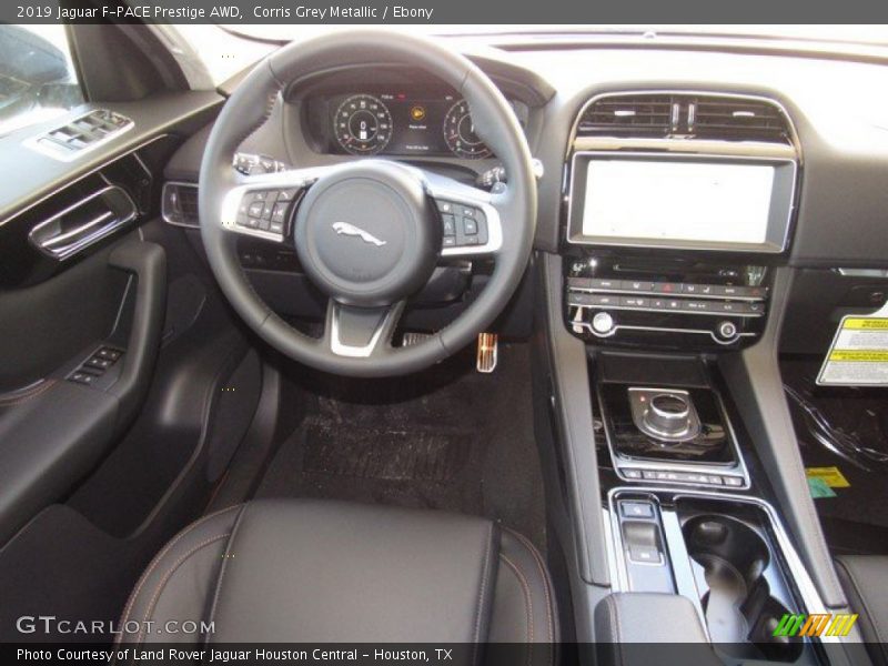 Corris Grey Metallic / Ebony 2019 Jaguar F-PACE Prestige AWD