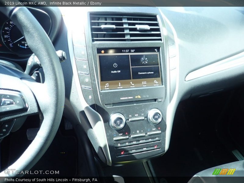 Infinite Black Metallic / Ebony 2019 Lincoln MKC AWD