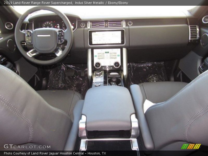 Indus Silver Metallic / Ebony/Ebony 2019 Land Rover Range Rover Supercharged