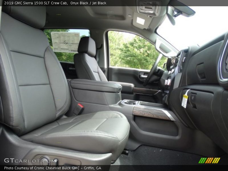  2019 Sierra 1500 SLT Crew Cab Jet Black Interior