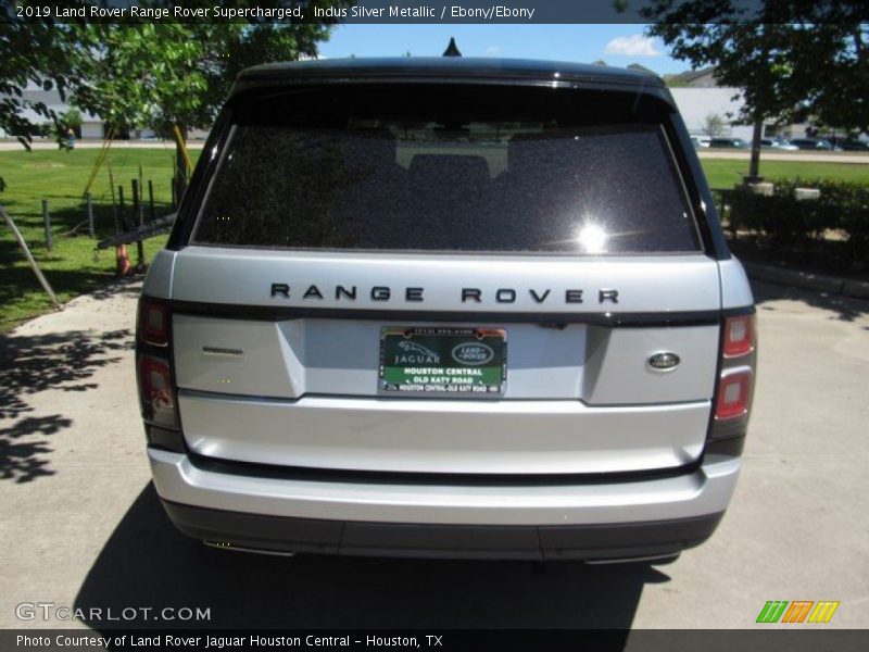 Indus Silver Metallic / Ebony/Ebony 2019 Land Rover Range Rover Supercharged