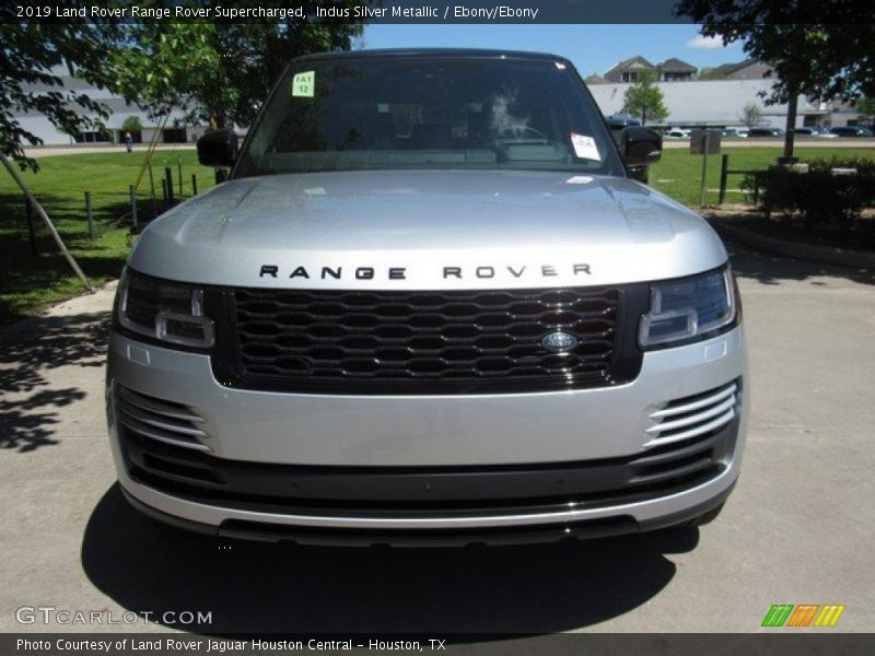 Indus Silver Metallic / Ebony/Ebony 2019 Land Rover Range Rover Supercharged