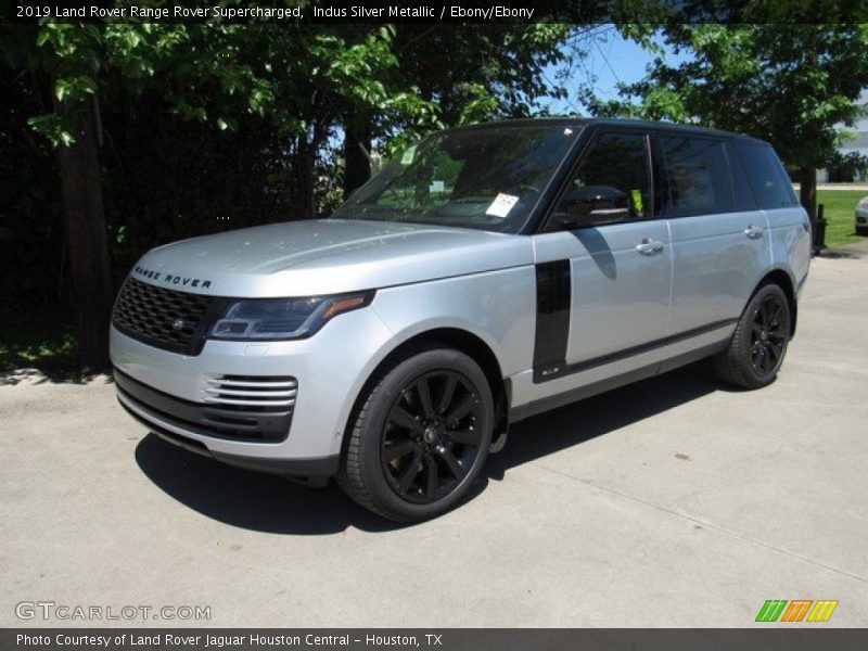 Indus Silver Metallic / Ebony/Ebony 2019 Land Rover Range Rover Supercharged