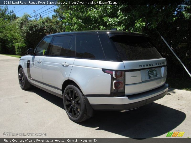 Indus Silver Metallic / Ebony/Ebony 2019 Land Rover Range Rover Supercharged