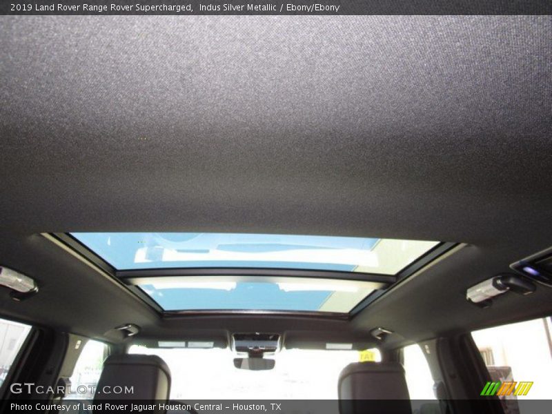 Indus Silver Metallic / Ebony/Ebony 2019 Land Rover Range Rover Supercharged