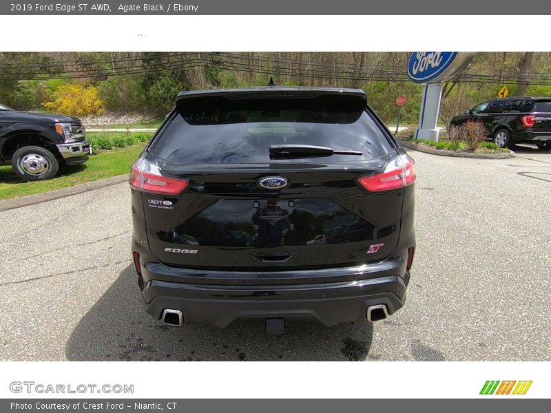 Agate Black / Ebony 2019 Ford Edge ST AWD