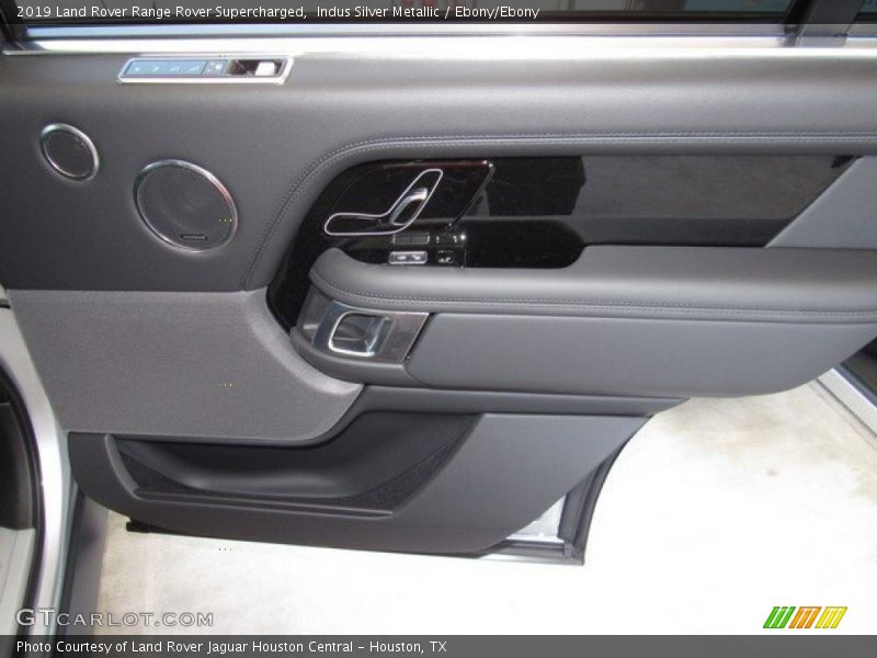 Indus Silver Metallic / Ebony/Ebony 2019 Land Rover Range Rover Supercharged