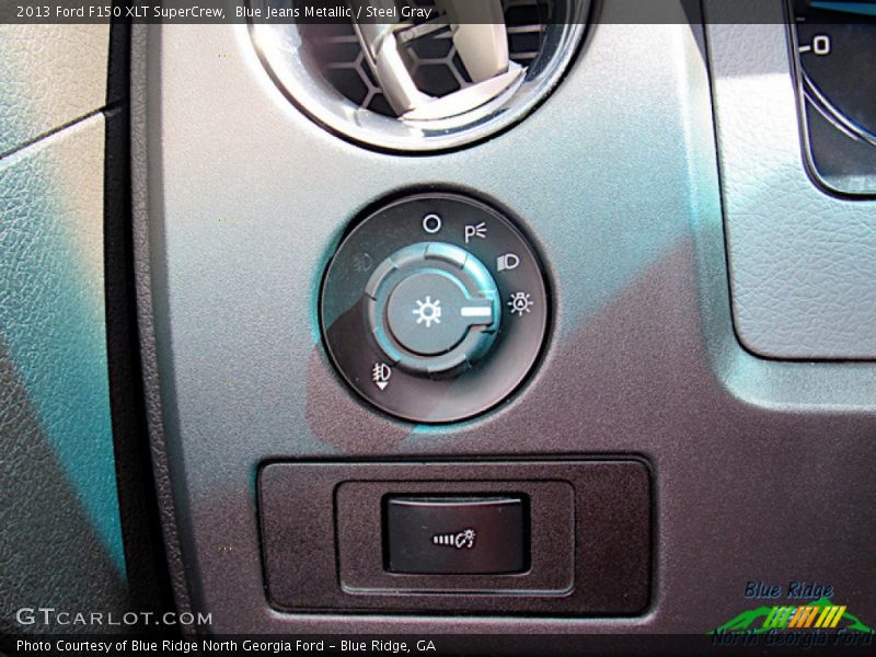 Blue Jeans Metallic / Steel Gray 2013 Ford F150 XLT SuperCrew