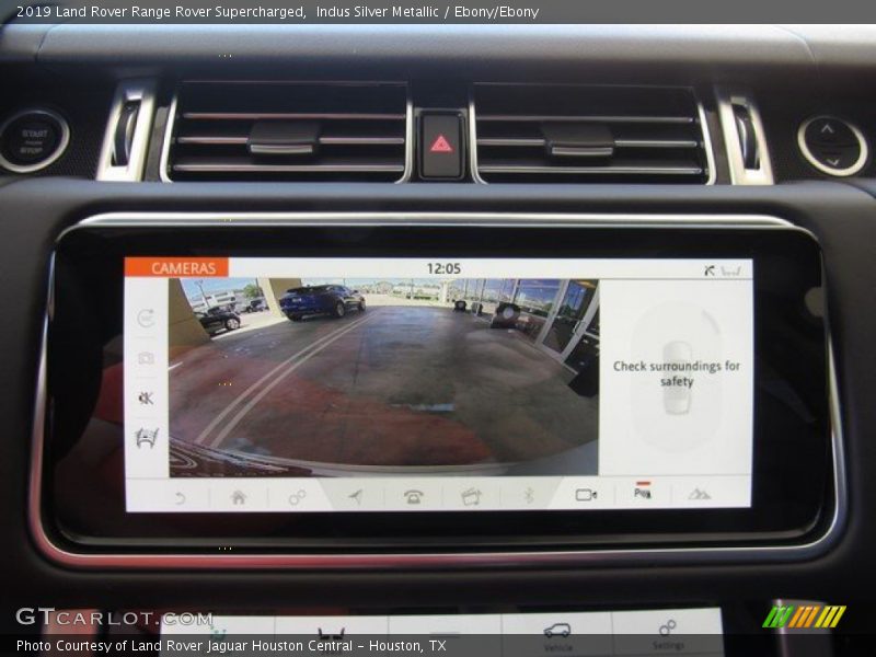 Indus Silver Metallic / Ebony/Ebony 2019 Land Rover Range Rover Supercharged