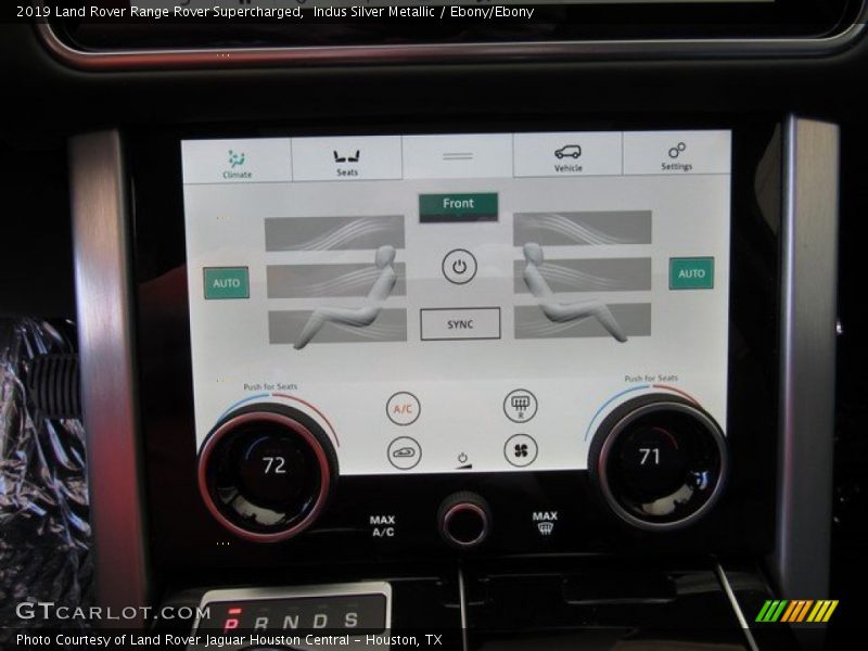 Indus Silver Metallic / Ebony/Ebony 2019 Land Rover Range Rover Supercharged