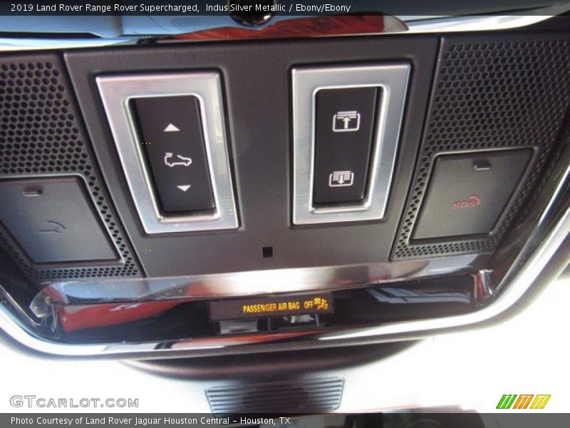 Indus Silver Metallic / Ebony/Ebony 2019 Land Rover Range Rover Supercharged