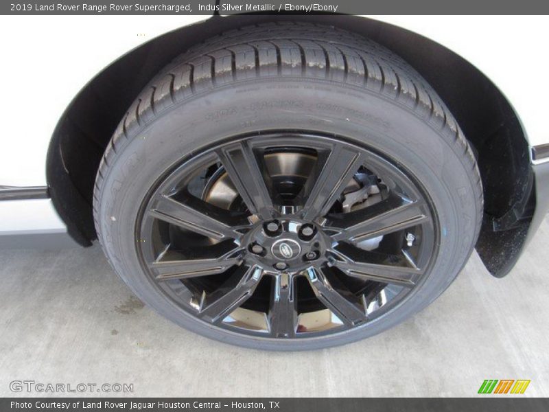 Indus Silver Metallic / Ebony/Ebony 2019 Land Rover Range Rover Supercharged