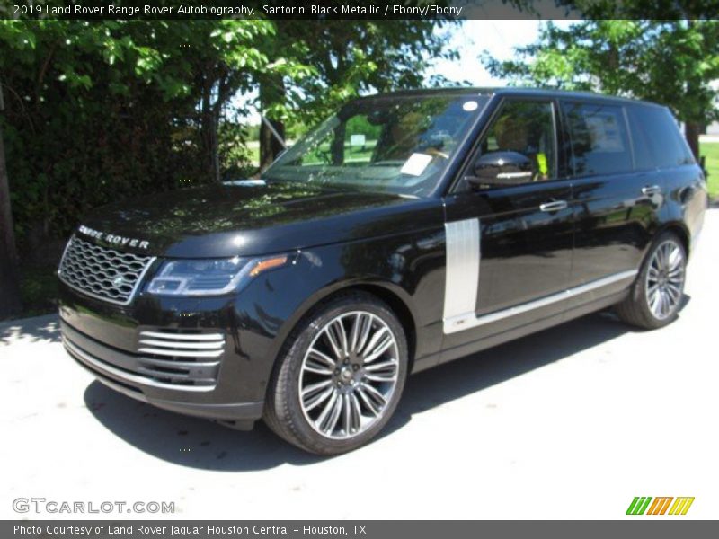 Santorini Black Metallic / Ebony/Ebony 2019 Land Rover Range Rover Autobiography