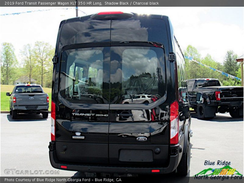 Shadow Black / Charcoal black 2019 Ford Transit Passenger Wagon XLT 350 HR Long