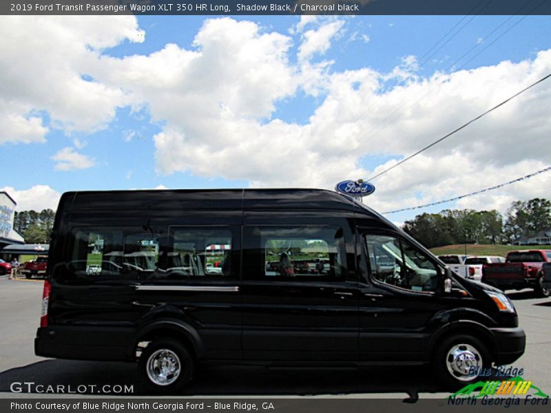 Shadow Black / Charcoal black 2019 Ford Transit Passenger Wagon XLT 350 HR Long
