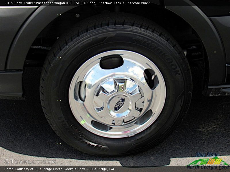 Shadow Black / Charcoal black 2019 Ford Transit Passenger Wagon XLT 350 HR Long