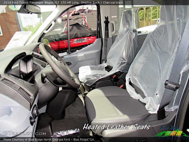 Shadow Black / Charcoal black 2019 Ford Transit Passenger Wagon XLT 350 HR Long
