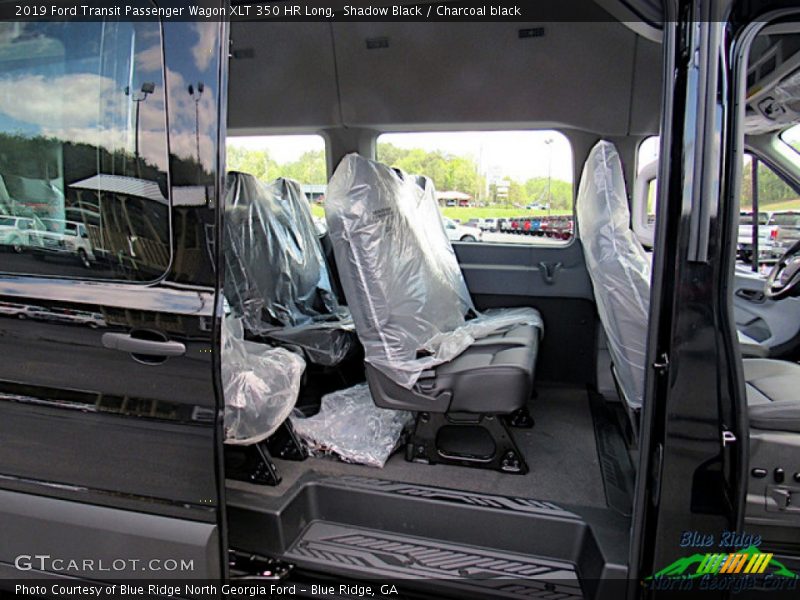 Shadow Black / Charcoal black 2019 Ford Transit Passenger Wagon XLT 350 HR Long