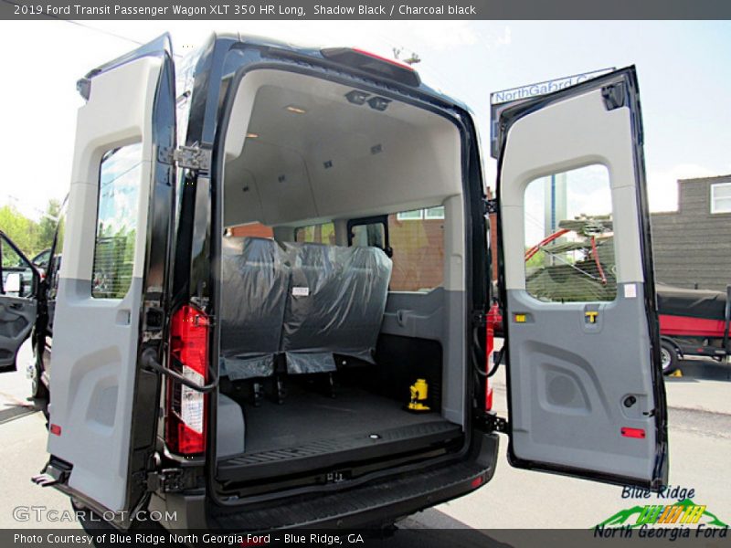Shadow Black / Charcoal black 2019 Ford Transit Passenger Wagon XLT 350 HR Long