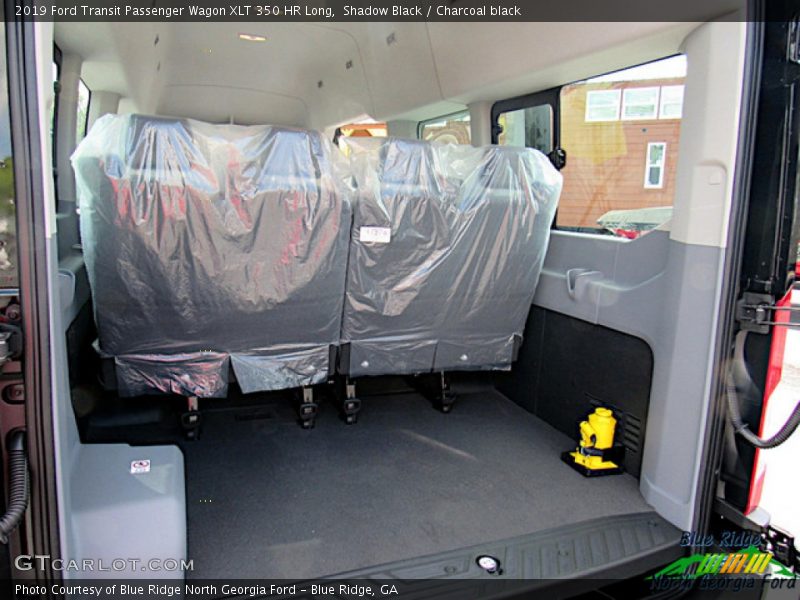 Shadow Black / Charcoal black 2019 Ford Transit Passenger Wagon XLT 350 HR Long