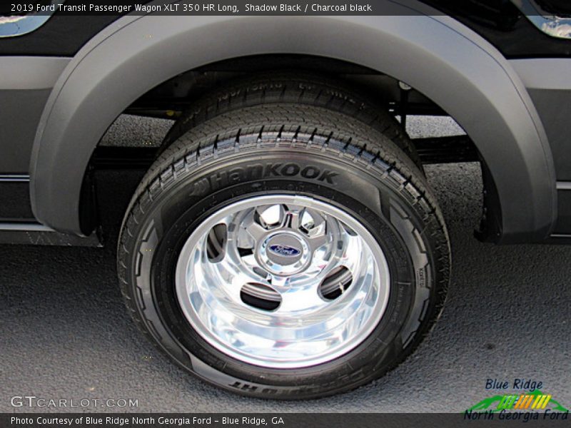 Shadow Black / Charcoal black 2019 Ford Transit Passenger Wagon XLT 350 HR Long