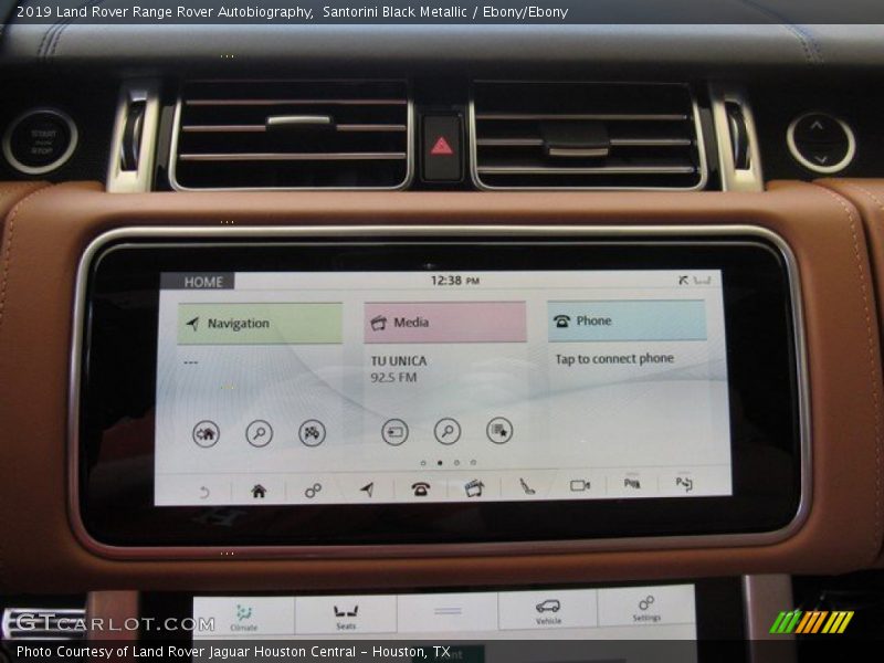 Santorini Black Metallic / Ebony/Ebony 2019 Land Rover Range Rover Autobiography