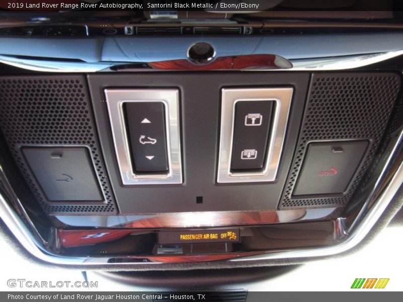 Santorini Black Metallic / Ebony/Ebony 2019 Land Rover Range Rover Autobiography