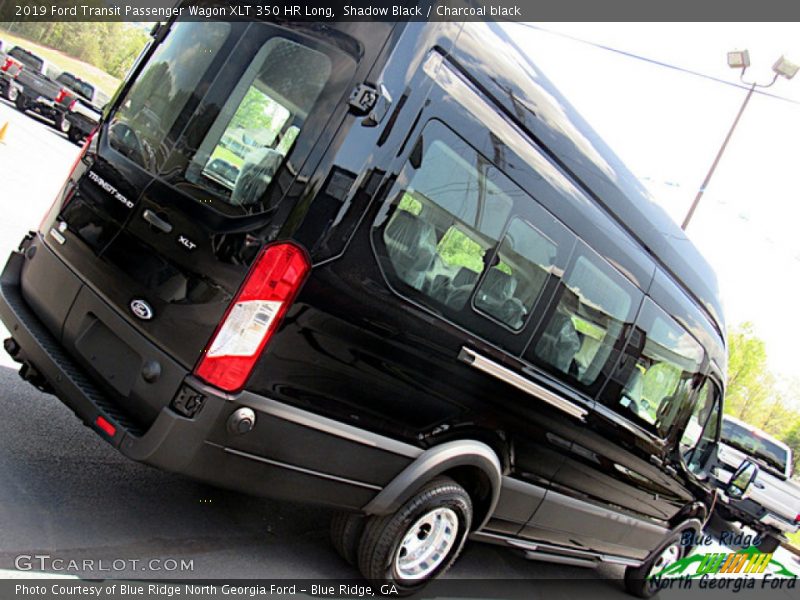 Shadow Black / Charcoal black 2019 Ford Transit Passenger Wagon XLT 350 HR Long