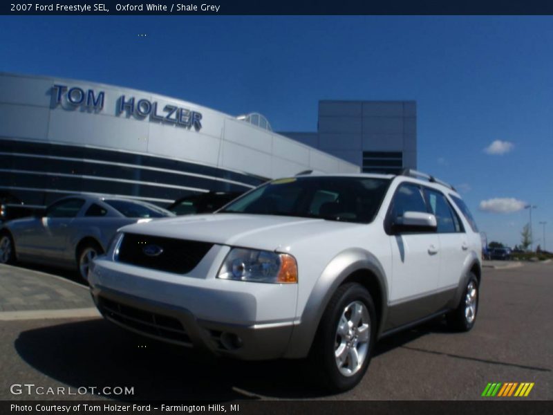 Oxford White / Shale Grey 2007 Ford Freestyle SEL