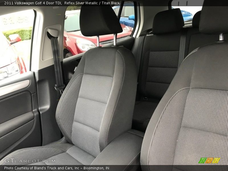 Reflex Silver Metallic / Titan Black 2011 Volkswagen Golf 4 Door TDI